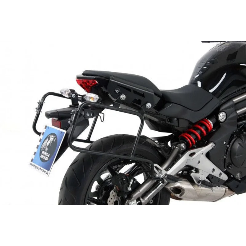Kawasaki ER - 6F Carrier Sidecases - Quick Release "Lock It" - 2009-11