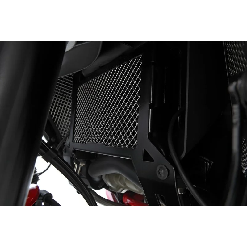DUCATI Multistrada V4 Protection - Oil Cooler Guard "EXTREME" - Black