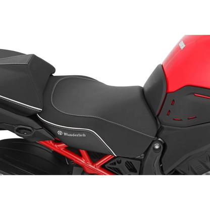 DUCATI Multistrada V4 Seat - Rider / Front "Active Comfort" - Black / Low