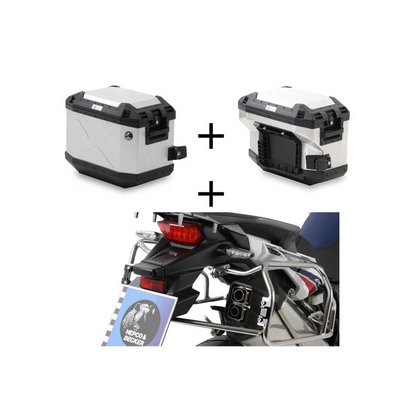 Sidecase 40L Xplorer Cutout Series - 1N of 40L (one side) / Black