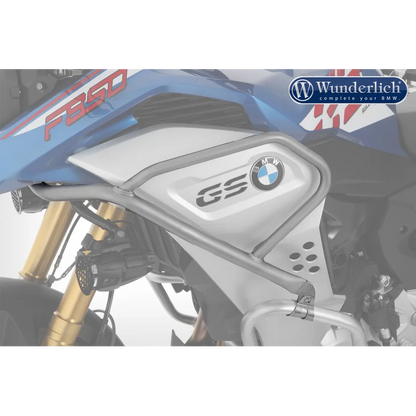 BMW F850 GSA Protection - Tank Guard Adventure - Stainless Steel