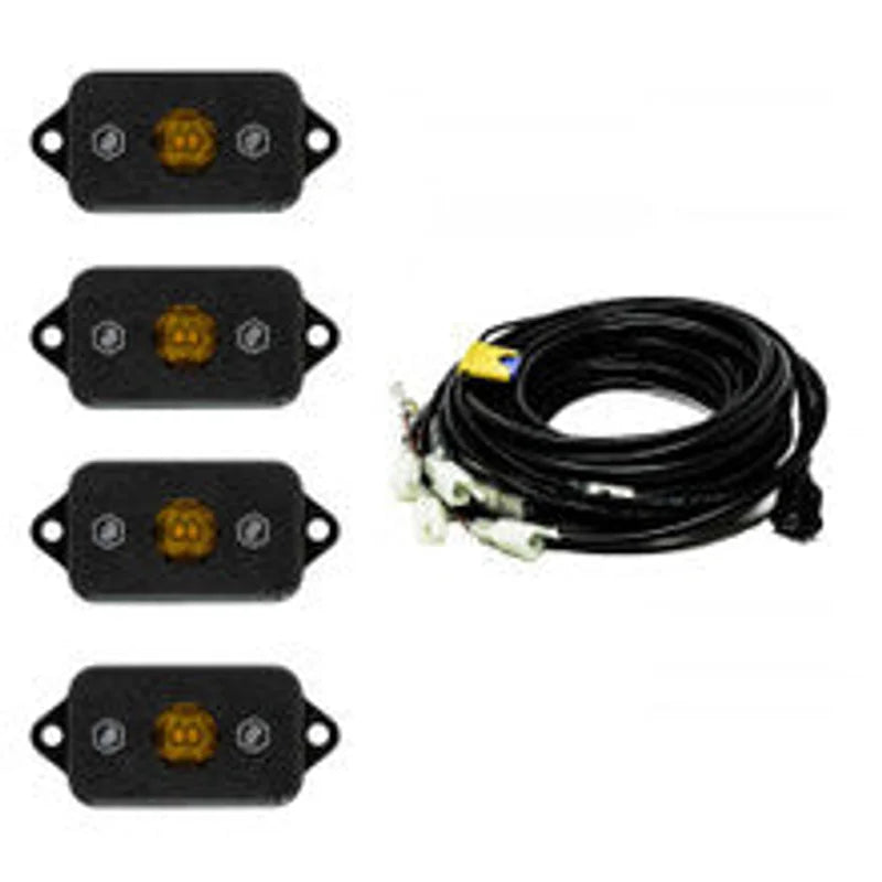 Aux LED - ROCK LIGHT KIT - Universal - Amber