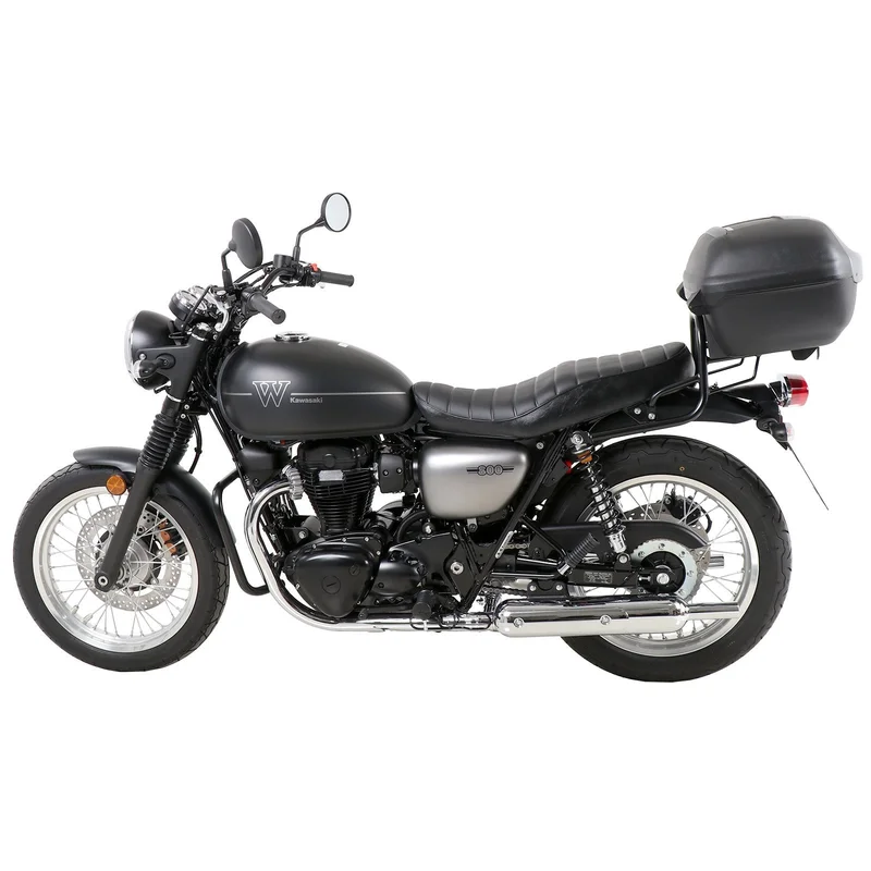 Kawasaki W800 Street/Cafe Carrier Topcase - Tubed Carrier - Chrome
