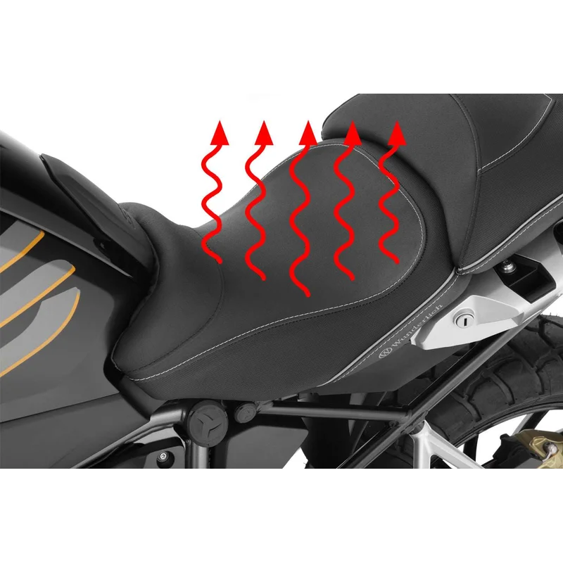 BMW R 1250 GS Ergonomics - Wunderlich "Active Comfort" (Heating) Seat - High