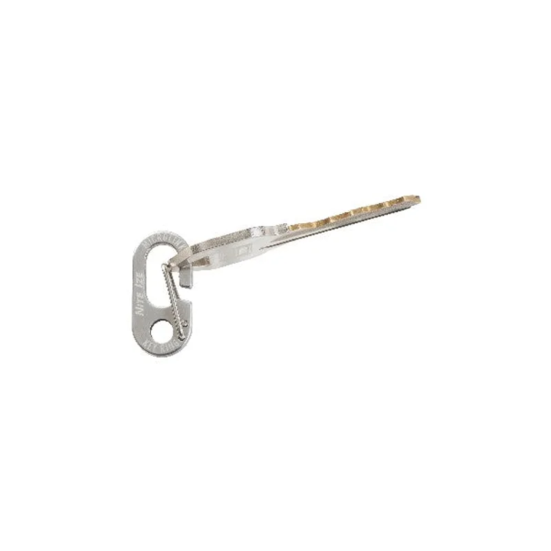 G-BINERS DUAL CHAMBER - SLIDELOCKKEYRING MICROLINK - Stainless Steel