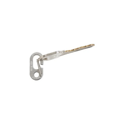 G-BINERS DUAL CHAMBER - SLIDELOCKKEYRING MICROLINK - Stainless Steel