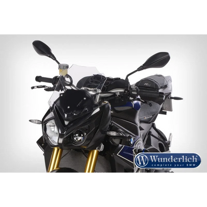 BMW S1000R Screen - Windscreen Touring (H410 W307) - Smoked Grey