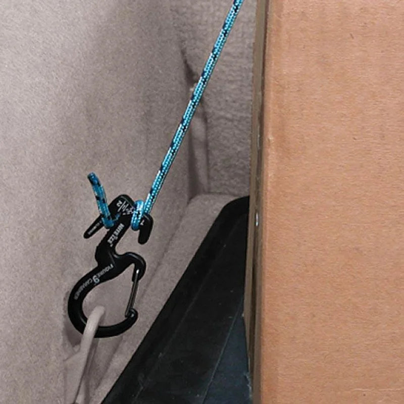 CARABINER ROPE TIGHTENER - FIGURE 9 (SM) - 1N (no rope) / Aluminum