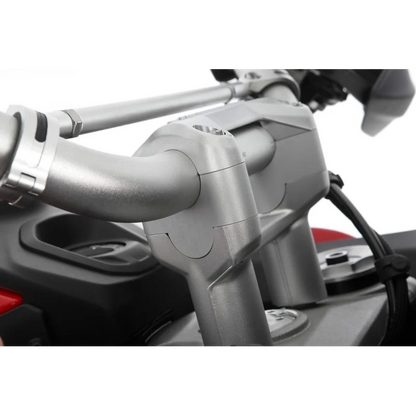 DUCATI Multistrada V4 Ergonomics - Risers 25mm - Silver