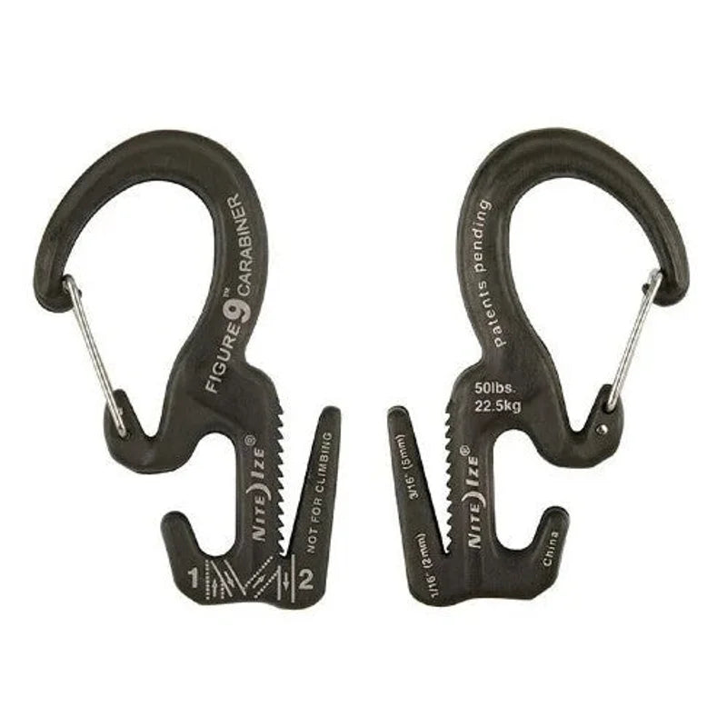 CARABINER ROPE TIGHTENER - FIGURE 9 (BG) - Aluminum