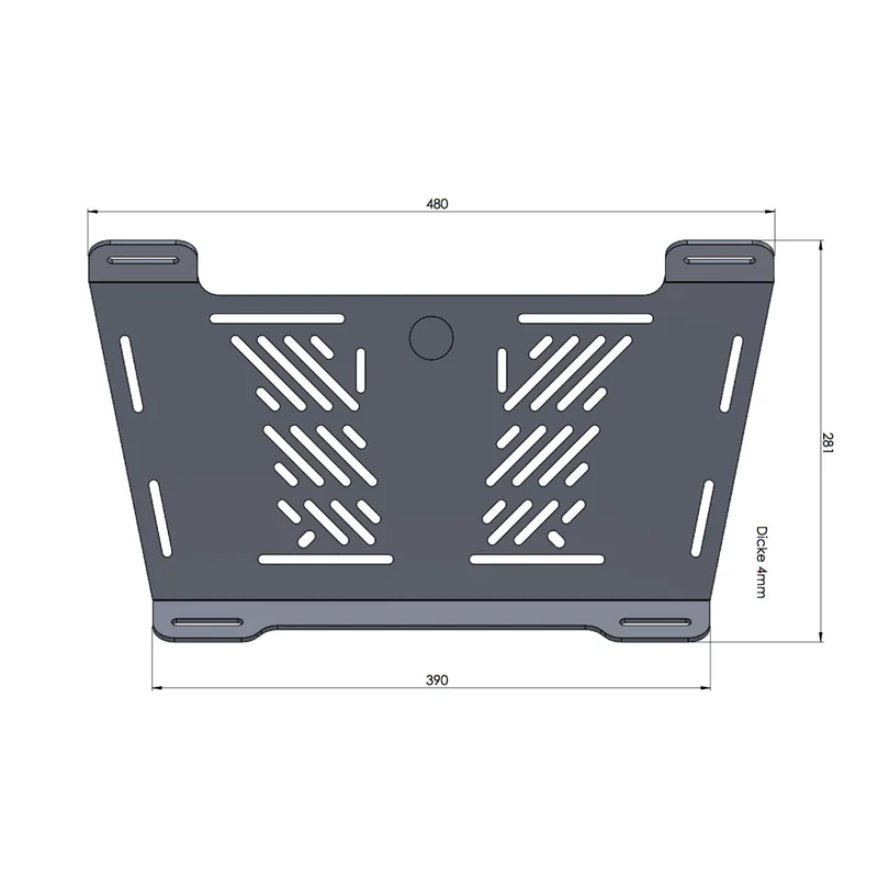 BMW F750/F850 GS Carrier - Rear Rack Enlargement