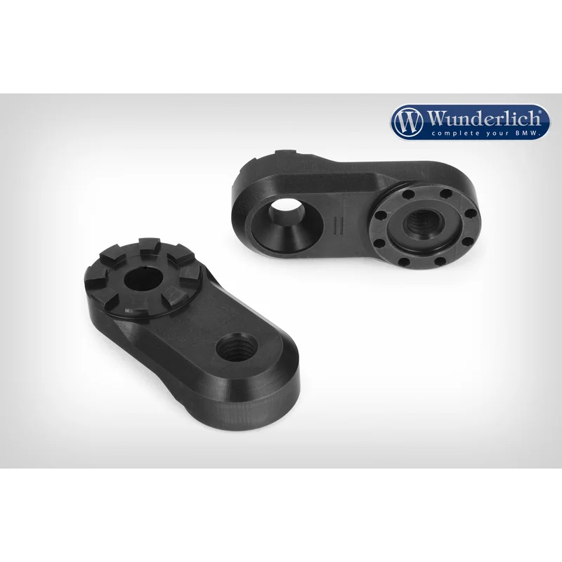 BMW GS Ergonomics - Vario Footrest EVO1 (Pair) - Silver