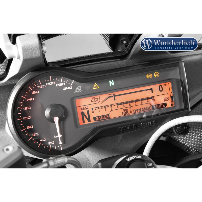BMW R 1200R LC Ergonomics - Cockpit Glare Protection