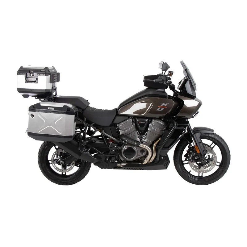 HARLEY DAVIDSON PAN AMERICA Luggage - Side Luggage Kit - Silver