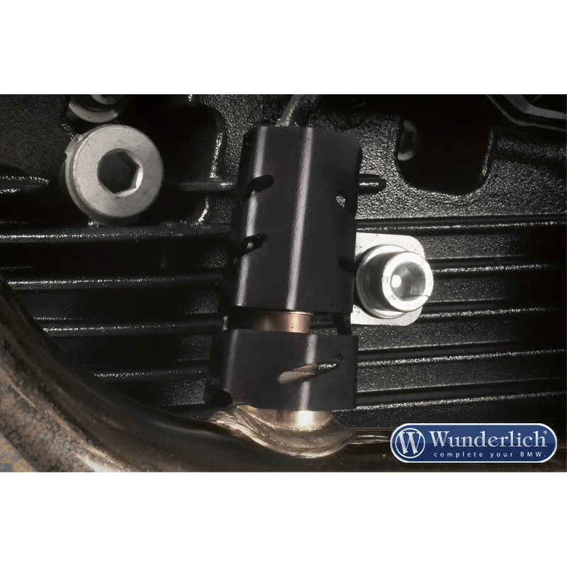 BMW R NineT Protection - Oxygen Sensor Guard - Black / Left