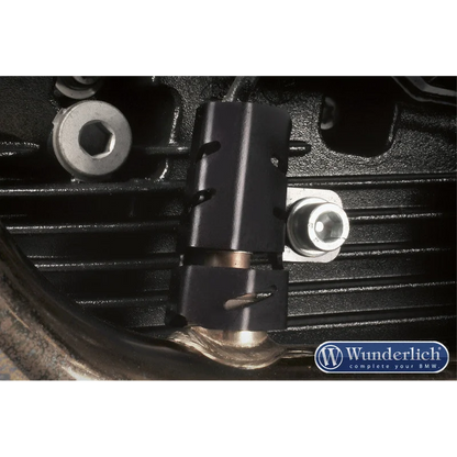 BMW R NineT Protection - Oxygen Sensor Guard - Black / Left