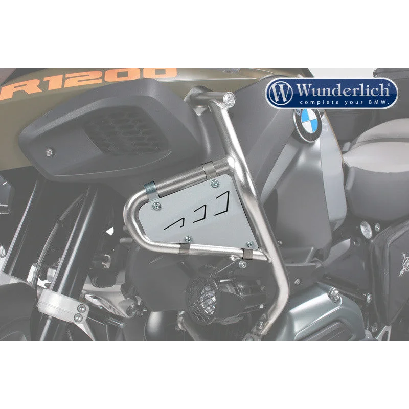 BMW R1200GSA Protection - Rock Guard Set for Tank Guard (OEM) - Silver