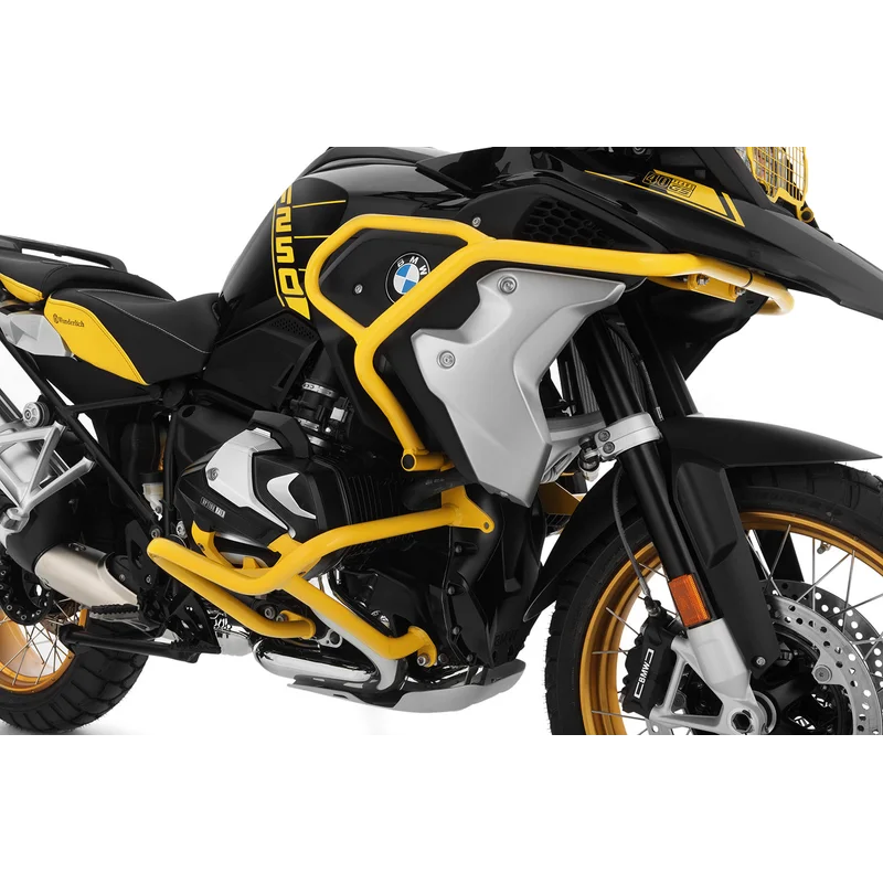 BMW R 1250 GS Protection - Engine Crash Bars "Edition 40 Years GS" - Natural Steel / Stainless Steel