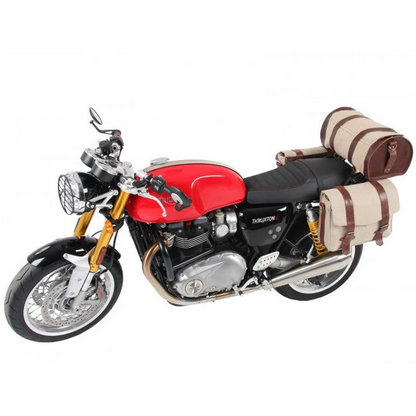 Triumph Thruxton 1200 Sidecases Carrier - C-Bow - Chrome