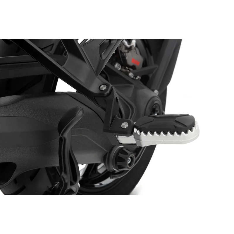 BMW R 1300 GS Ergonomics - Passenger Footrest Lowering Kit - Black