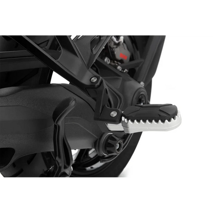 BMW R 1300 GS Ergonomics - Passenger Footrest Lowering Kit - Black