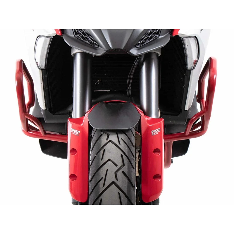 DUCATI MULTISTRADA V4  Protection - Engine Bar - Red