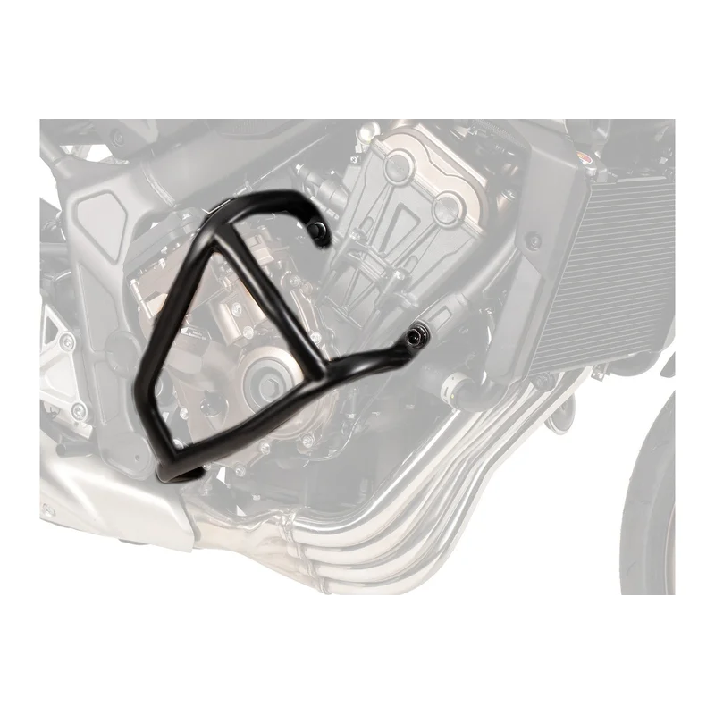 Honda CB 650 R / E-CLUTCH Protection - Engine Bar "SOLID" - Black