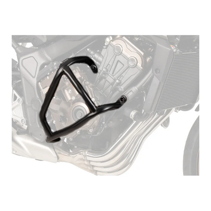 Honda CB 650 R / E-CLUTCH Protection - Engine Bar "SOLID" - Black