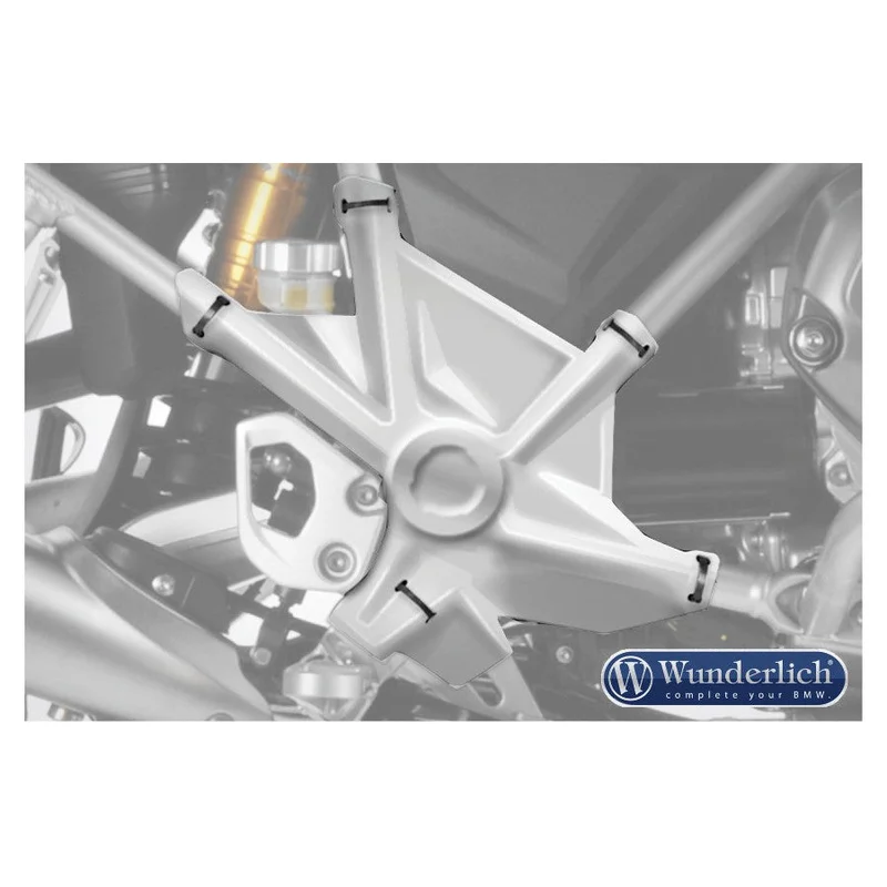 BMW R1200GS Protection - Frame Protectors - Silver