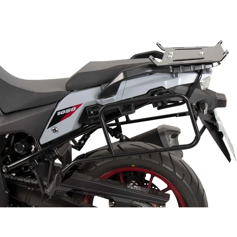 Suzuki V-Strom 1050 Carrier - Side Cases (Permanent Mount) - Black