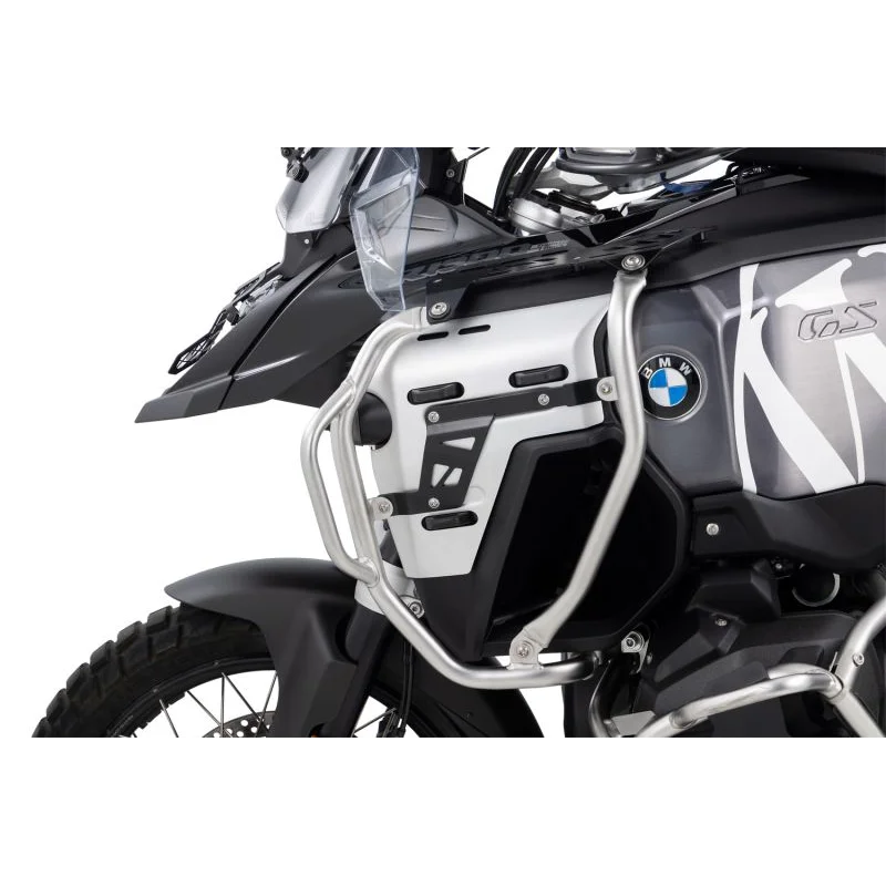 BMW R 1300 GSA Protection - Tank Guard (ULTIMATE PRO) - Silver+Black