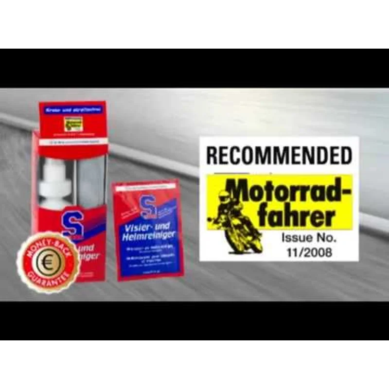 Helmet Maintenance:- Visor and Helmet Cleaner (Pouches)