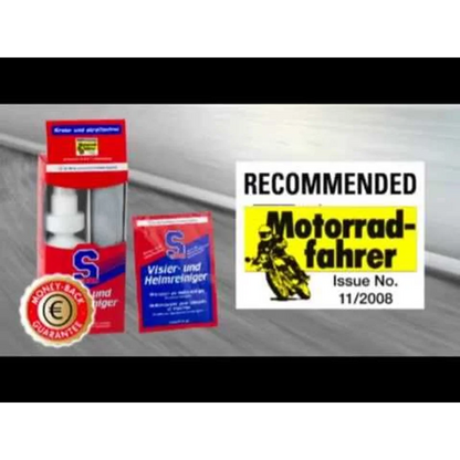 Helmet Maintenance:- Visor and Helmet Cleaner (Pouches)