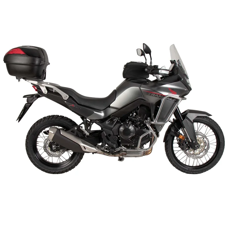 HONDA XL 750 Transalp Topcase carrier - Alu Rack for OEM Rack - Black