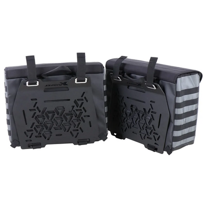 Sidecases 70L Per Pair X Travel (Universal with Plates) - Pair