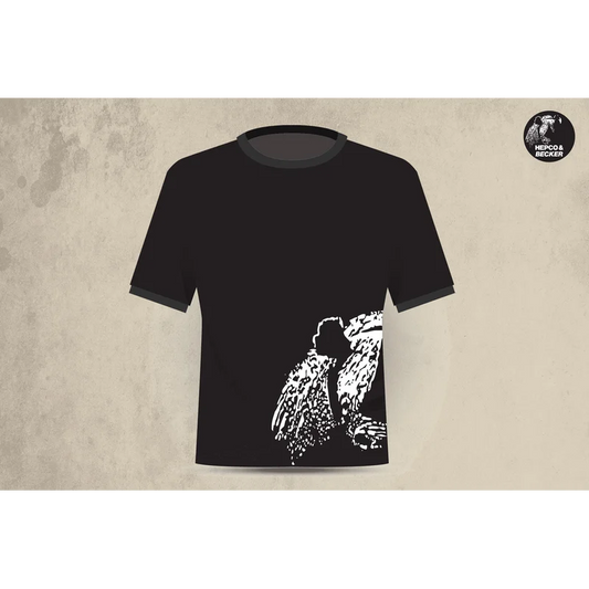 Hepco & Becker T-Shirts printed -Black - L (Chest 112 Cm)