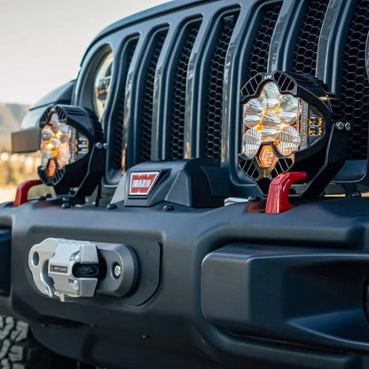 JEEP WRANGLER OE STEEL BUMPER LIGHT KIT - LP6 PRO - Clear / Toggle
