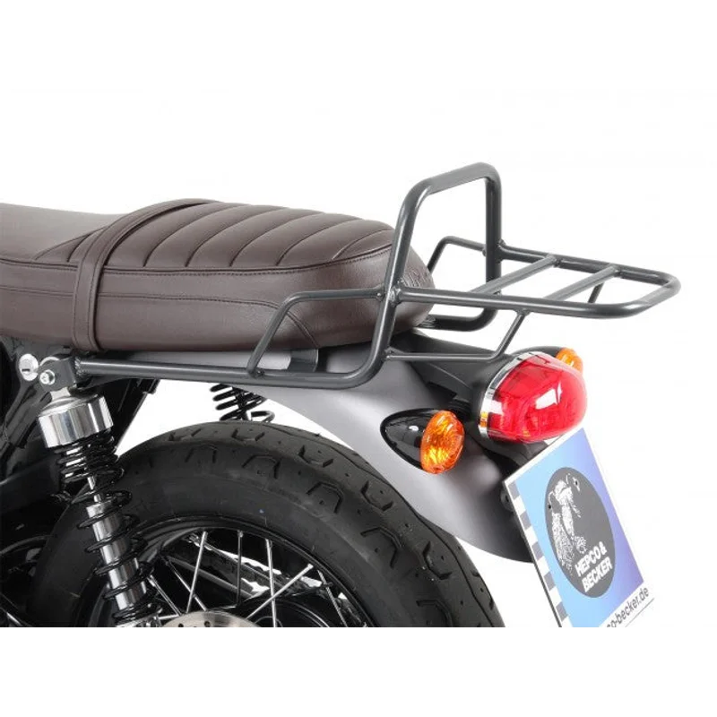 Triumph Bonneville T100 Topcase carrier Tube Type - Black