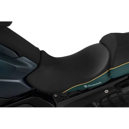 BMW R 1300 GS Seat - Rider "Active Comfort " - Green-Gold / Low