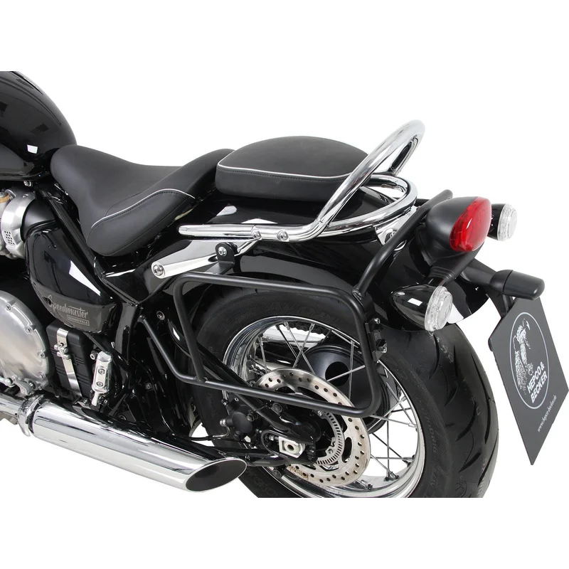 Triumph Bonneville  SpeedMaster Carrier - Sidecases 'Permanent' - Chrome