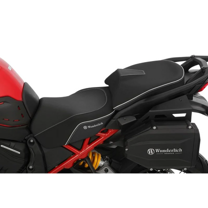 DUCATI Multistrada V4 Seat - Rider / Front "Active Comfort" - Black / Low