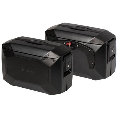 C-Bow Side Cases 36L Per Pair - X Core - Sold as a Pair ( 18L x 2) / Silver