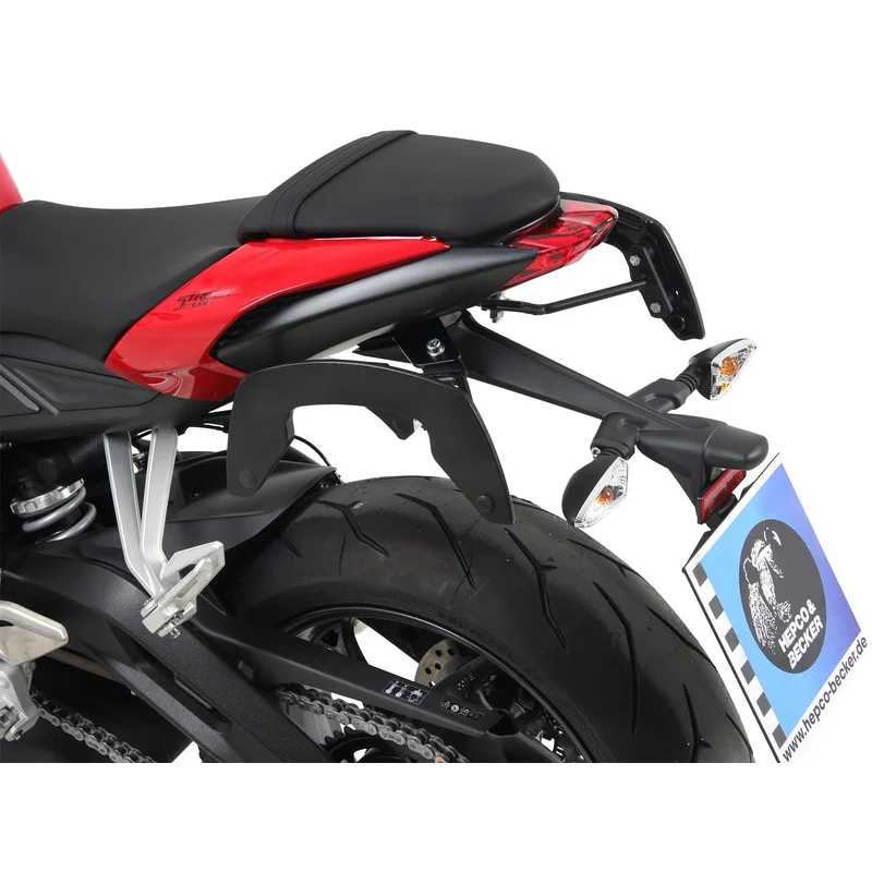 Triumph Street Triple 765 S/R/RS Carrier - Side case Carrier 'C-Bow'