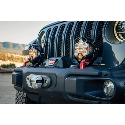 JEEP WRANGLER OE STEEL BUMPER LIGHT KIT - LP4 PRO - Clear / Toggle