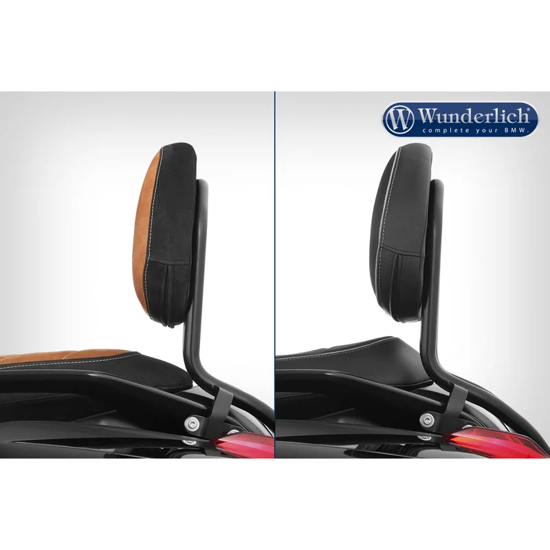 BMW K1600 B Ergonomics - Sissy Bar - Black / Bar + Backrest