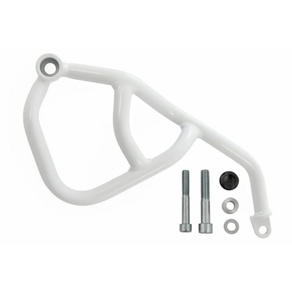 Ducati Desert X Protection - Engine Guard ( Left) - White / Fits without Wunderlich Tank Guard only