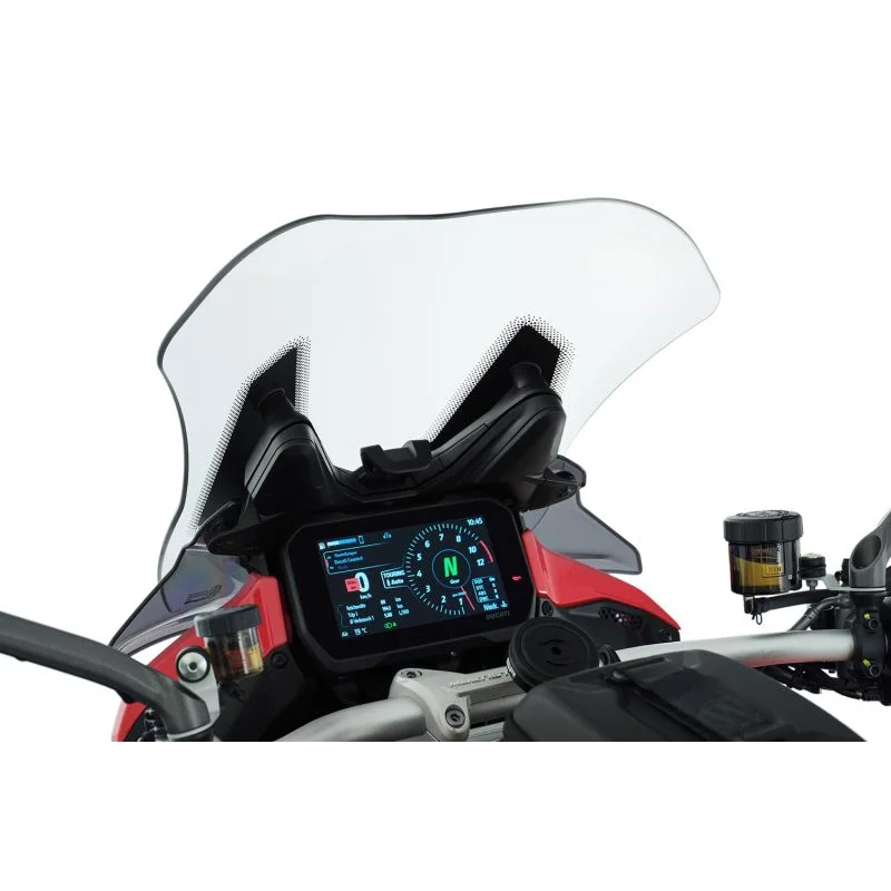 DUCATI Multistrada V4 Screen - Windshield Marathon - Smoked Grey