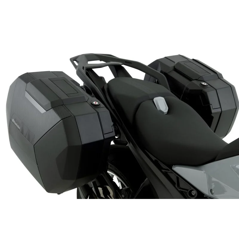 BMW R 1300 R Luggage - Sidecases Set X-CASE X30 with BMW luggage mounts - Carbon Optic
