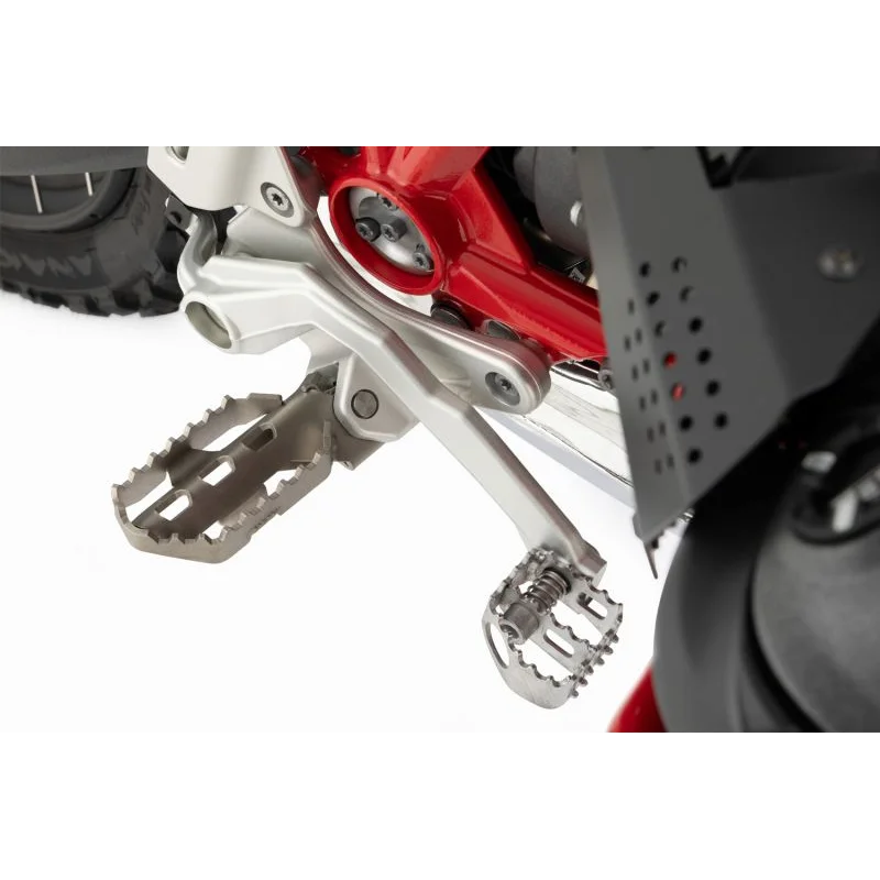 BMW R SER Ergo - Footrests "ULTI: - Silver