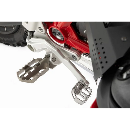 BMW R SER Ergo - Footrests "ULTI: - Silver